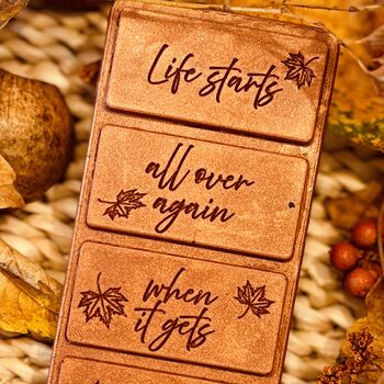 Autumn Wax Melt Bar 'Crisp In The Fall' The Great Gatsby, 3 of 3