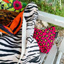 Cotton Tiger And Leopard Print Travel Bags Gift Set, thumbnail 2 of 12