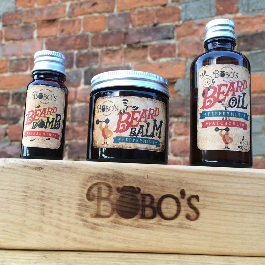 The Beard Block Male Grooming Oil And Balm Gift Set By RW NORFOLK