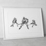 Ice Hockey Poster Print, thumbnail 2 of 3