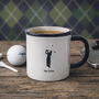 Golf Ceramic 'Tee Time' Mug With Gift Box, thumbnail 1 of 4
