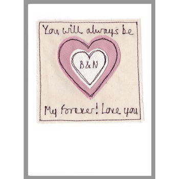 Personalised Heart Engagement Card, 8 of 12