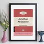 Personalised 70th Birthday Print 1955 Book Cover Gift, thumbnail 4 of 12