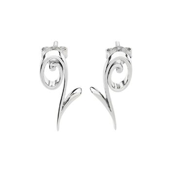 Dainty Q Studs, 2 of 3