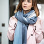 Personalised Cashmere Blend Ombre Scarf, thumbnail 5 of 11