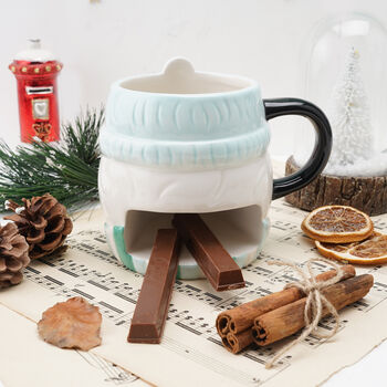 Christmas Jolly Snowman Snack Mug With Gift Box, 2 of 7