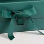 Personalised Luxury A4 Forest Green Gift Box, thumbnail 4 of 7