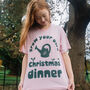 Grow Your Own Christmas Dinner Women's T Shirt, thumbnail 1 of 4