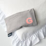 Personalised Linen Eye Pillow Hot And Cold Therapy, thumbnail 3 of 8