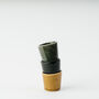 Handmade Creamy White Ceramic Shot 'Glass', thumbnail 5 of 6