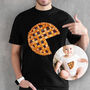Dad And Baby Pizza Slice T Shirt And Baby Grow Set, thumbnail 1 of 4