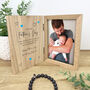 Personalised First Father's Day Book Photo Frame, thumbnail 1 of 6