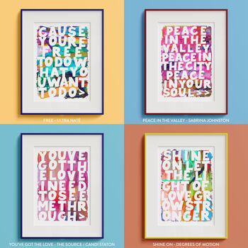 'Rave Tapes' 90s Dance Music Inspired Art Prints, 8 of 10