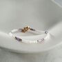 Natural Amethyst And Moonstone Bracelet, thumbnail 7 of 7