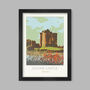 Doune Castle Scottish Poster Print, thumbnail 1 of 3