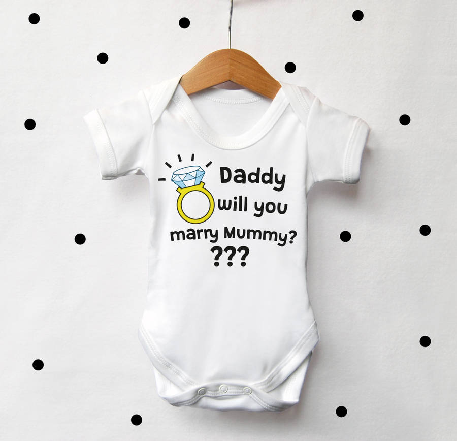 Baby Proposal Question Vest, 1 of 4