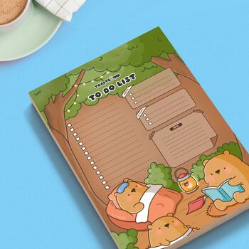 Bear To Do List Pad | Cute Stationery, 4 of 4