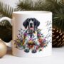 Personalised German Pointer In Christmas Lights, thumbnail 5 of 10