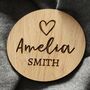 Personalised Engraved Baby Announcement Sign, thumbnail 3 of 3