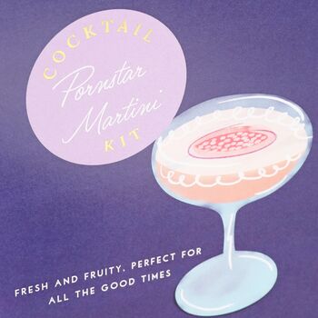 Passionfruit Pornstar Martini Cocktail Kit, 8 of 8