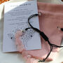 Love And Serenity Rose Quartz Adjustable Bracelet, thumbnail 3 of 5