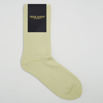 Plain Men's Bed Socks – Cream, 2 of 3