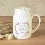 Personalised Flower Jug For Teacher, thumbnail 3 of 3
