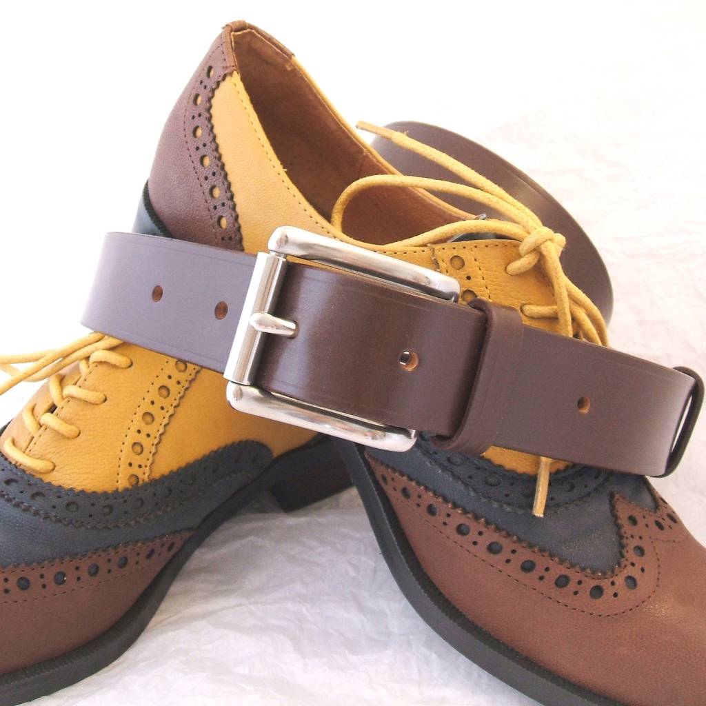 Personalised Handsewn Bravo English Bridle Leather Belt, 1 of 9