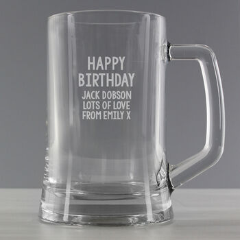 21st Birthday Engraved Tankard, 2 of 2