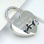 Personalised Rose Gold Plated Lovers Padlock, thumbnail 6 of 11