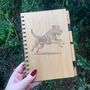 Personalised Border Terrier Dog Engraved Notebook, thumbnail 1 of 5