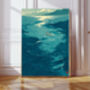 Japanese Ocean Swimming Art Print, thumbnail 1 of 3
