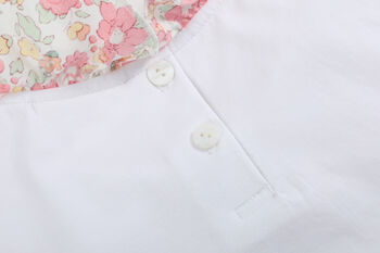 Edoth Pink Collar Floral Top, 6 of 9