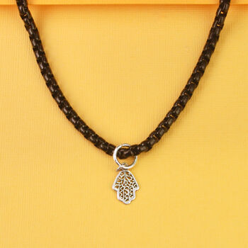 Customisable Unisex Black Box Link Chain Necklace, 11 of 12