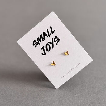 Small Joys Butterfly Earrings – Sterling Silver Gift For Her, 3 of 12
