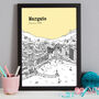 Personalised Margate Print, thumbnail 9 of 10