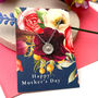Mother's Day Sterling Silver Mini Sunflower Necklace, thumbnail 1 of 12