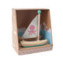 Little Tribe Wooden Catamaran Sailing Boat | Age Two+, thumbnail 5 of 10