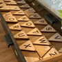Wooden Bunting Letters, thumbnail 7 of 8