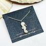 Sterling Silver Seahorse Necklace, thumbnail 1 of 11