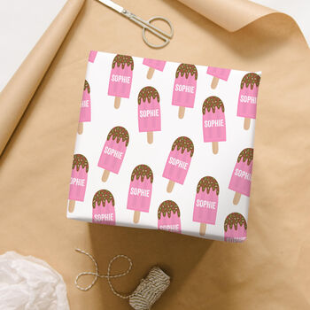 Personalised Lolly Wrapping Paper, 2 of 4