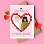 Personalised Anniversary Valentine's Portrait Card, thumbnail 3 of 7