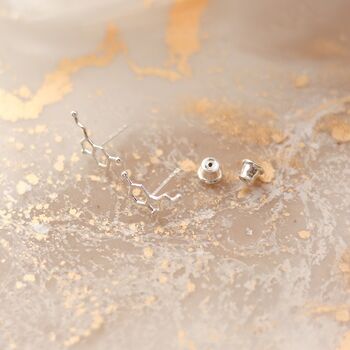 Serotonin Stud Earrings, Gift For Happiness, 4 of 5