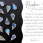 Rainbow Moonstone Crystal Threader Earrings, thumbnail 6 of 11