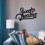 Sweet Dreams Art Sign Wooden Wall Decor, thumbnail 1 of 9