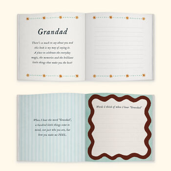 Grandad You're The Best, A Fill In The Blanks Gift Book With Posting Envelope, 10 of 12