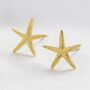 Starfish Stud Earrings, thumbnail 5 of 5