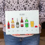 Personalised Family Drinks Chopping Board, thumbnail 3 of 12