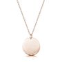 Personalised 18 K Rose Gold Plated Coin Necklace, thumbnail 1 of 5