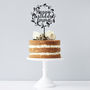 Personalised Floral Birthday Cake Topper, thumbnail 8 of 11